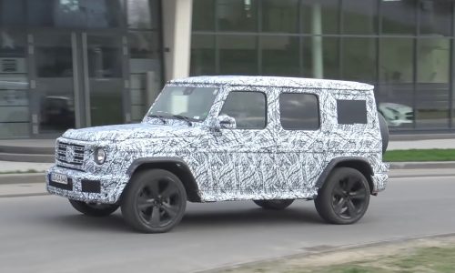 2019 Mercedes-Benz G-Class ‘W464’ spied with new body (video)
