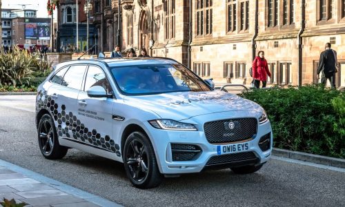 Jaguar Land Rover begins testing autonomous vehicles in the UK