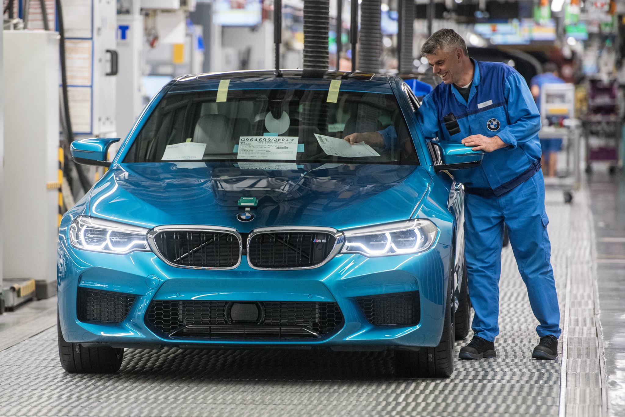 2018 BMW M5 production commences in Germany
