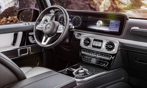 2019 Mercedes-Benz G-Class interior revealed