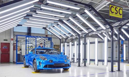 New Alpine A110 production commences at historic facility