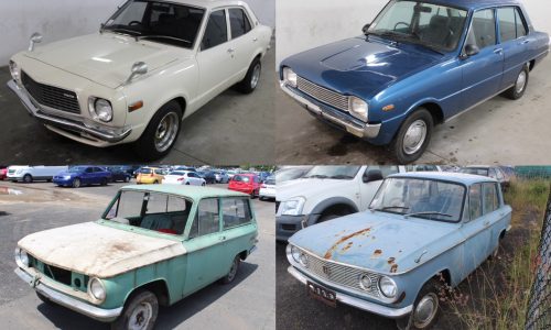 For Sale: Classic Mazdas up for auction; 808, Familia, 800, 1000 wagon