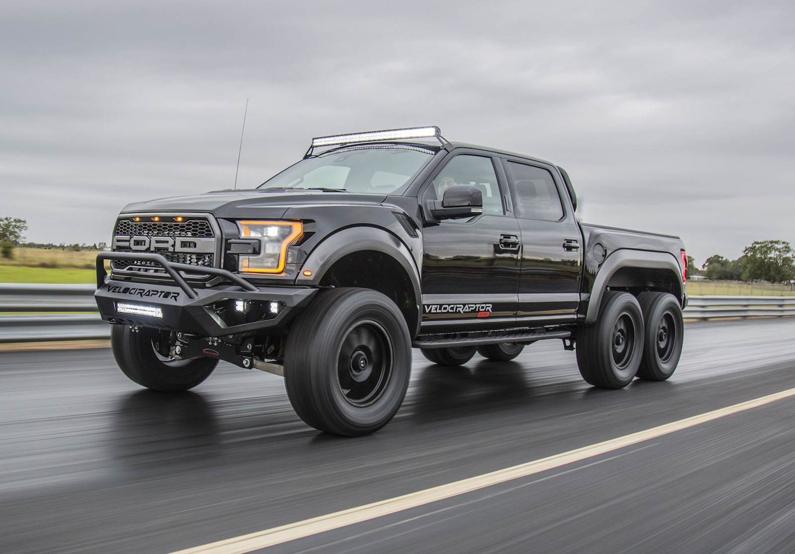 Hennessey VelociRaptor 6×6 now ready to order, 100 up for grabs (video)