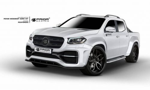 Prior Design develops wide-body kit for Mercedes X-Class