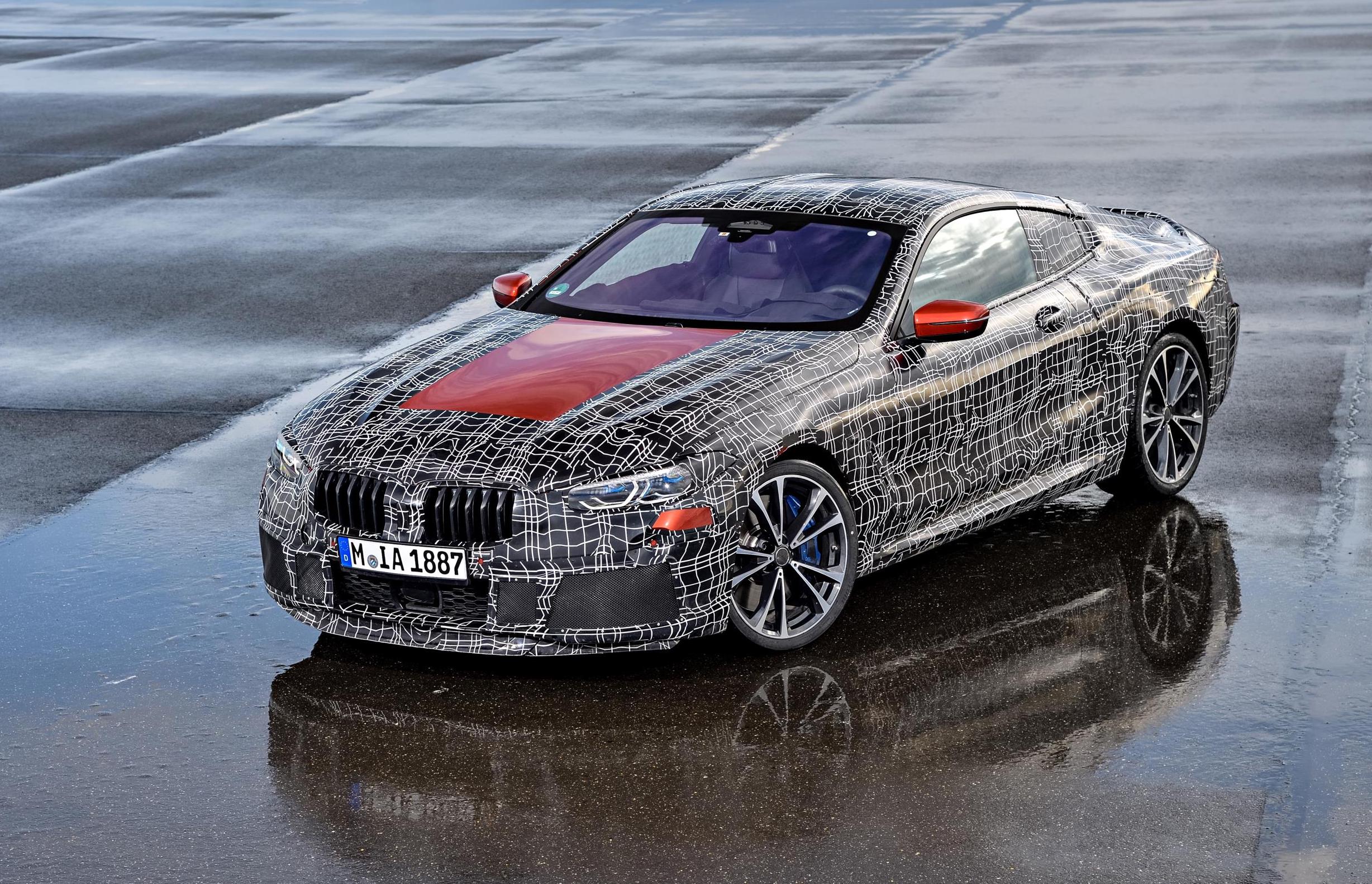 2018 Bmw 8 Series Undergoes Endurance Testing Phase Video