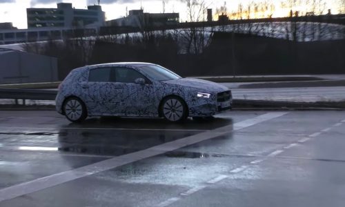 2018 Mercedes-Benz A-Class spotted; new A 35 AMG? (video)