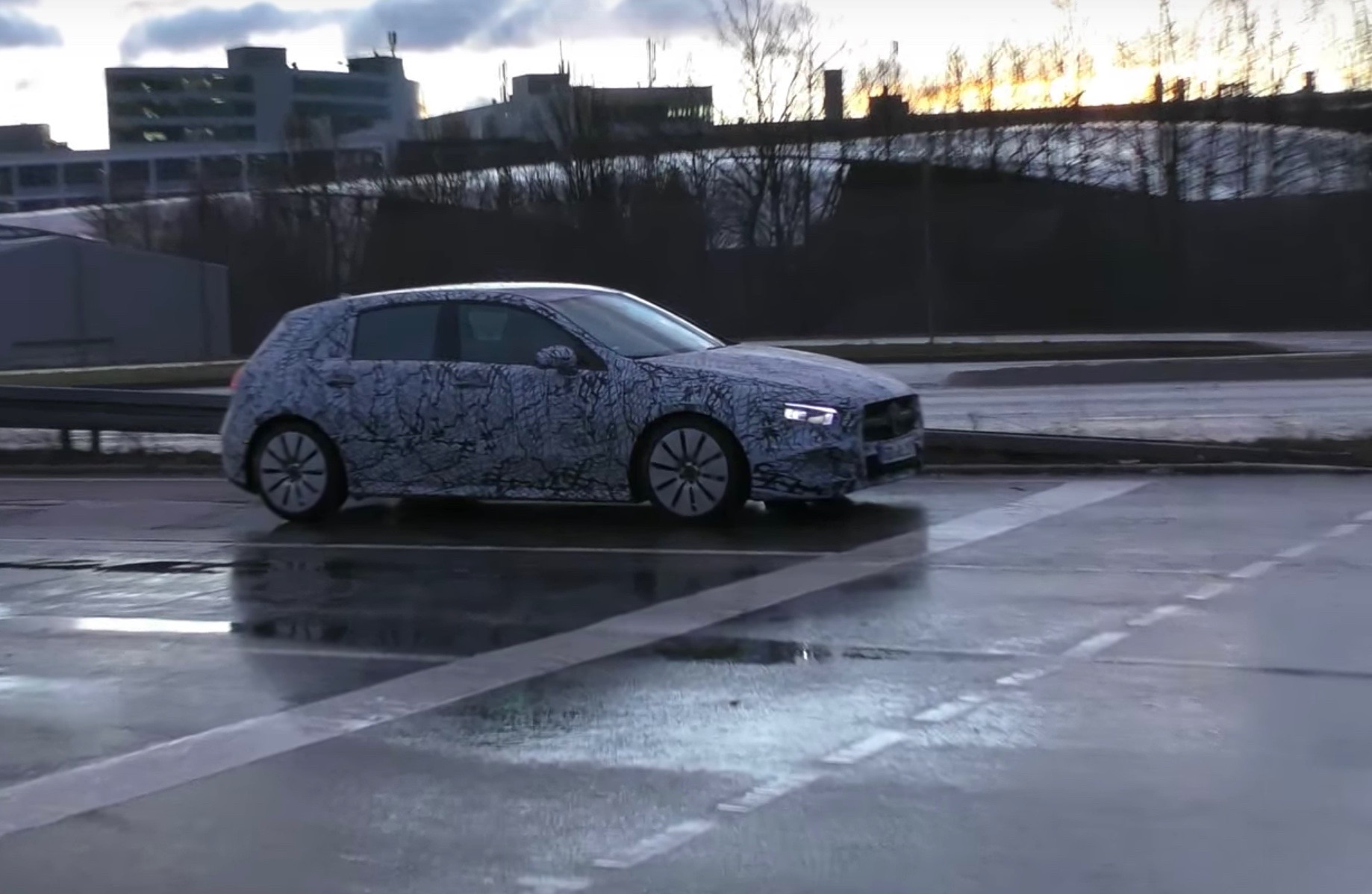 2018 Mercedes-Benz A-Class spotted; new A 35 AMG? (video)