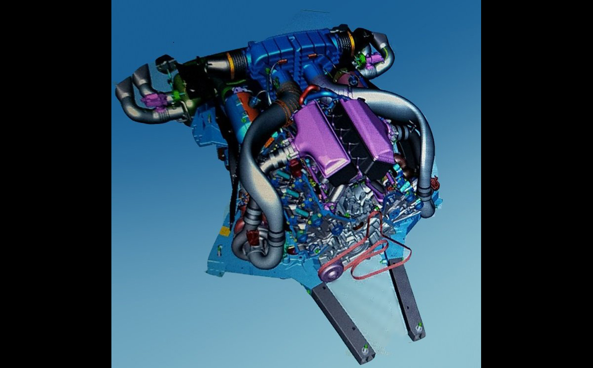 Chevrolet Corvette C8 ‘LT7’ twin-turbo revealed via CAD image