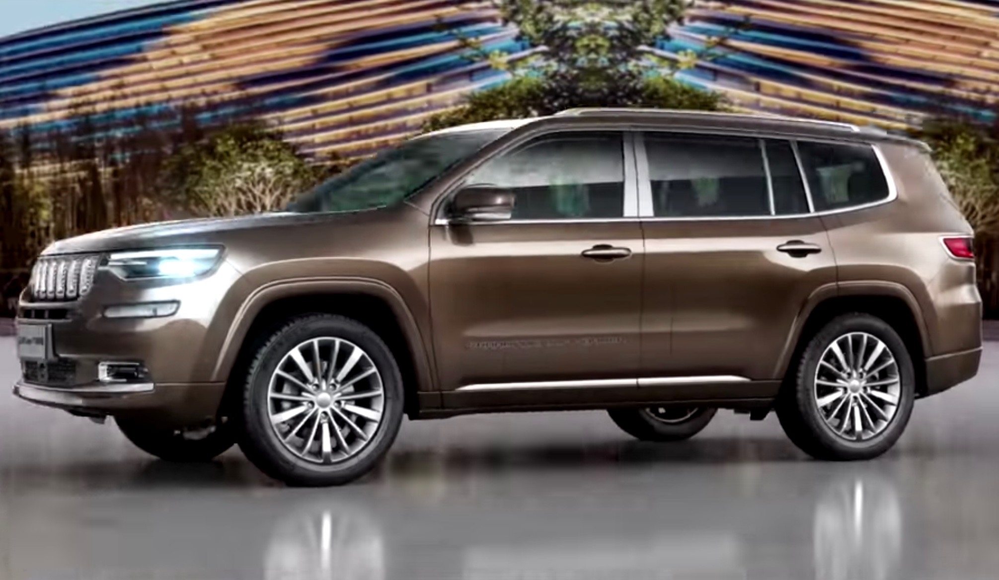 Jeep Grand Commander revealed as new 7-seat SUV for China