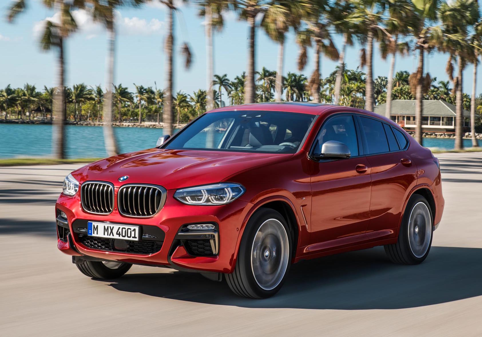 2018 BMW X4 revealed, M40d performance diesel confirmed