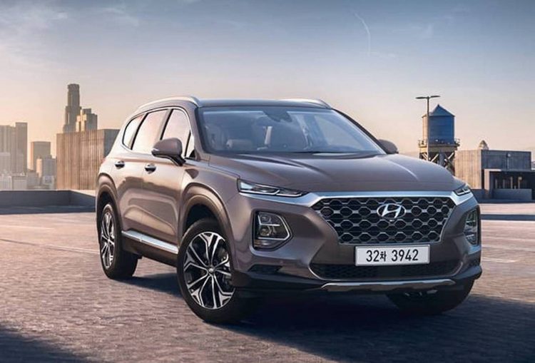 2019 Hyundai Santa Fe Revealed 2 0t For South Korean Market