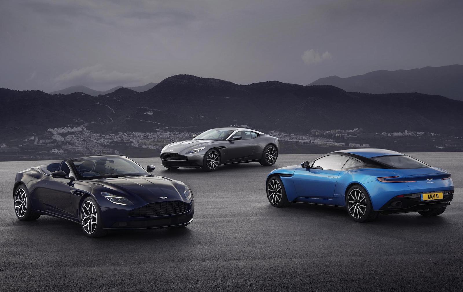 Aston Martin returns positive profit in 2017, record revenue
