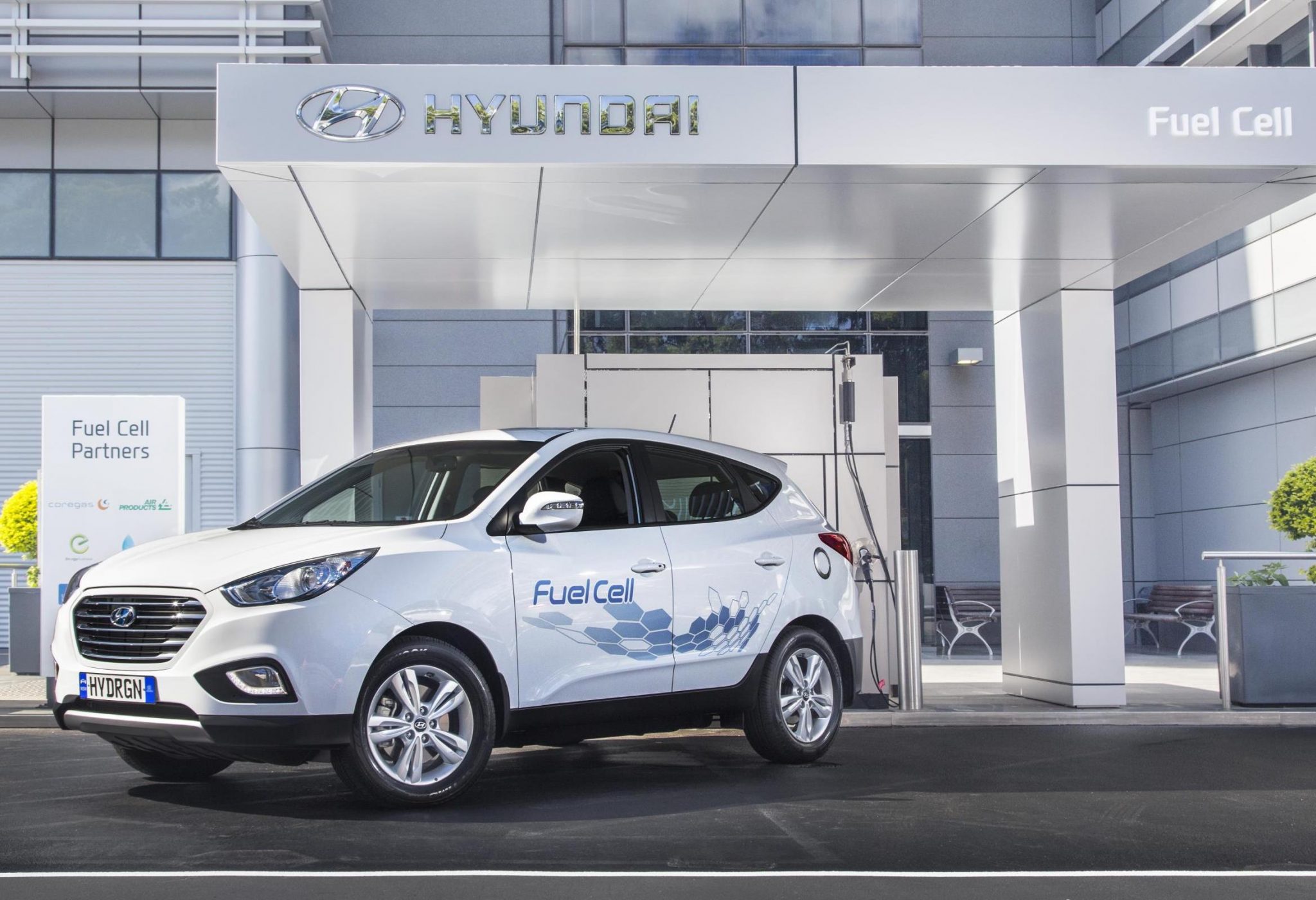 Hyundai hydrogen car