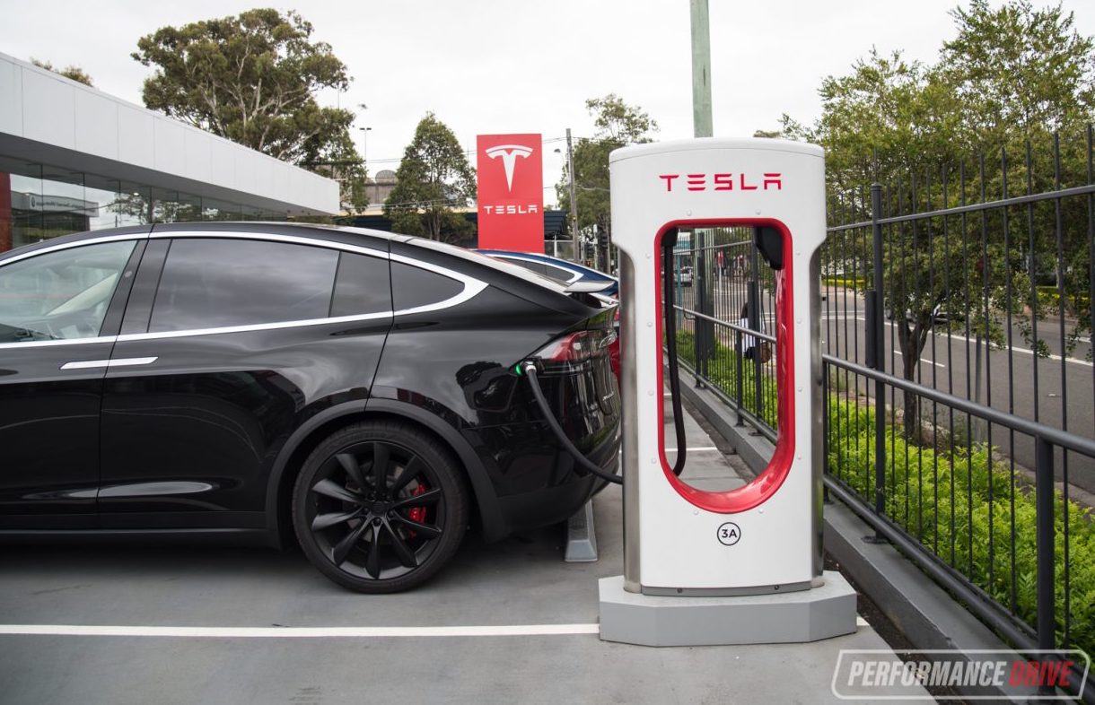 Tesla Supercharger now open at Broadway Shopping Centre, Sydney