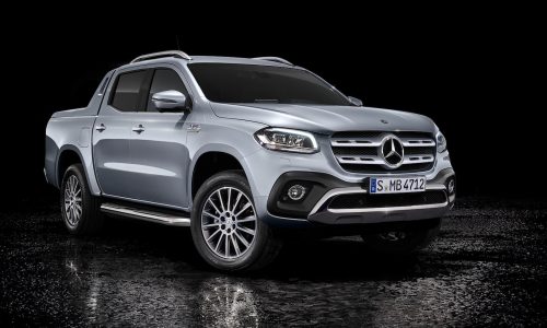 Mercedes-Benz X 350 d unveiled, most powerful diesel in class