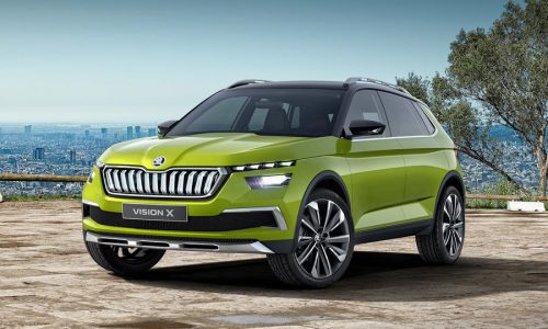 Skoda Vision X Concept revealed with CNG hybrid drivetrain