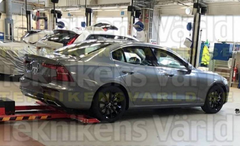 2019 Volvo S60 caught naked ahead of mid-year unveiling