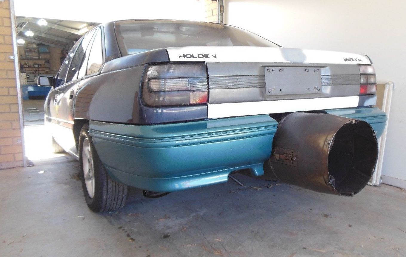 For Sale: Holden VN Commodore powered by Rolls-Royce jet engine