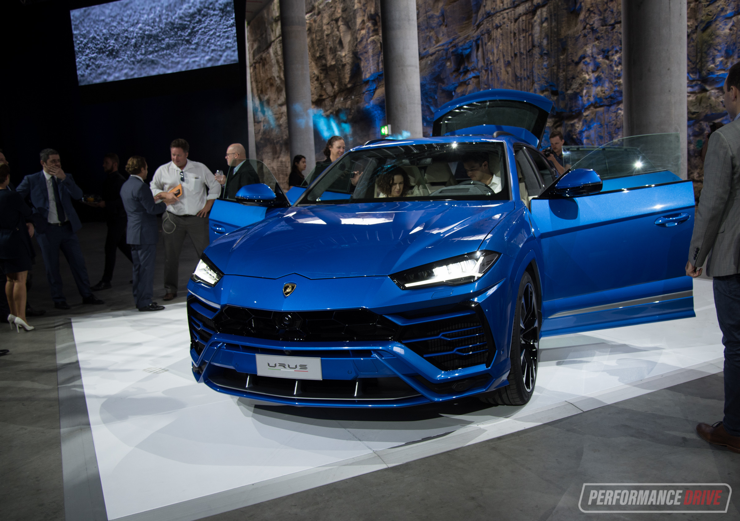 Lamborghini Urus makes Australian debut in Sydney