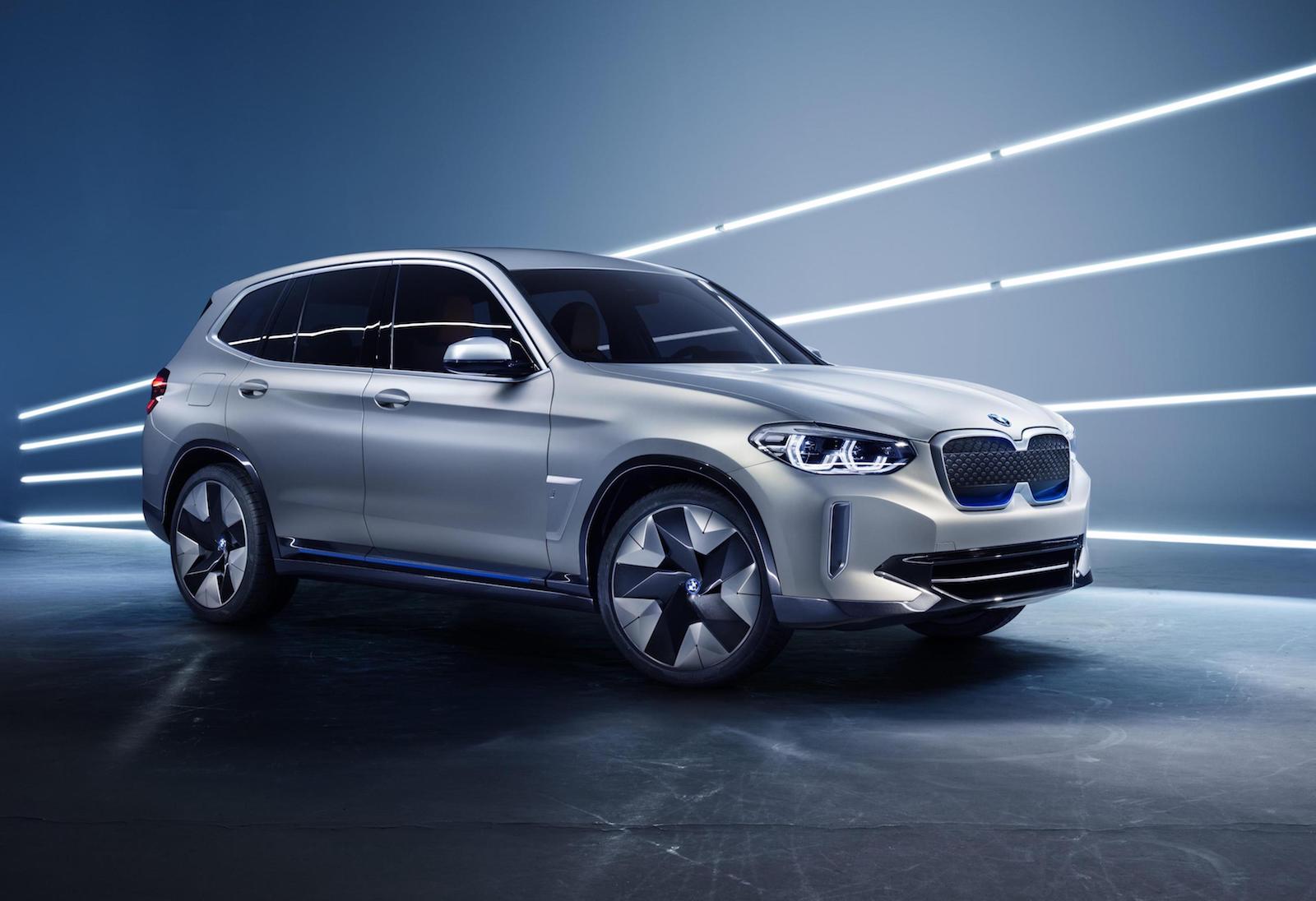 BMW iX3 concept unveiled, previews all-electric SUV for 2020