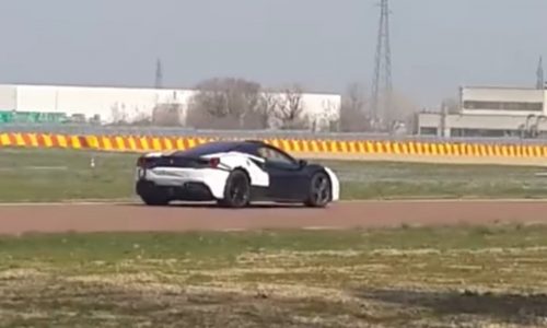Ferrari caught testing 488-based hybrid prototype (video)