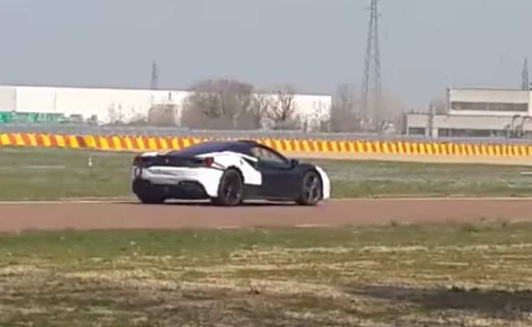 Ferrari caught testing 488-based hybrid prototype (video)