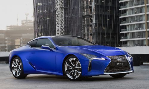 Lexus LC Limited Edition adds intense Morphic Blue