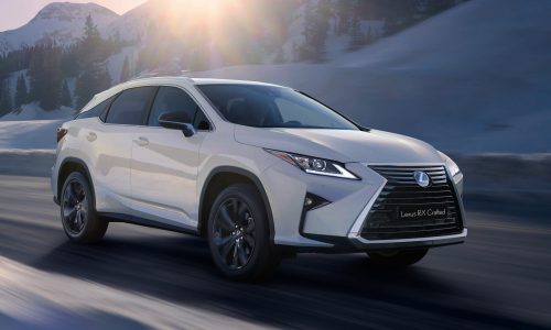 Lexus RX ‘Crafted’ special edition announced for Australia