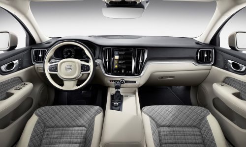 2019 Volvo V60 getting cool plaid textile interior trim option