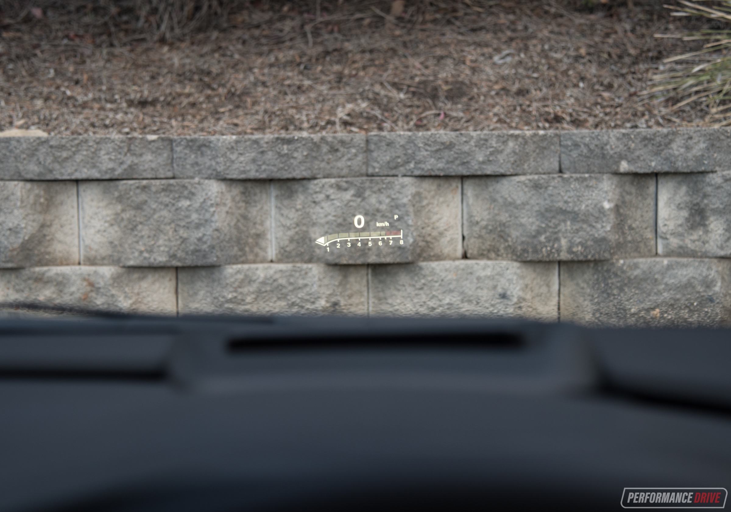 2018 Holden Commodore VXR-headup display – PerformanceDrive