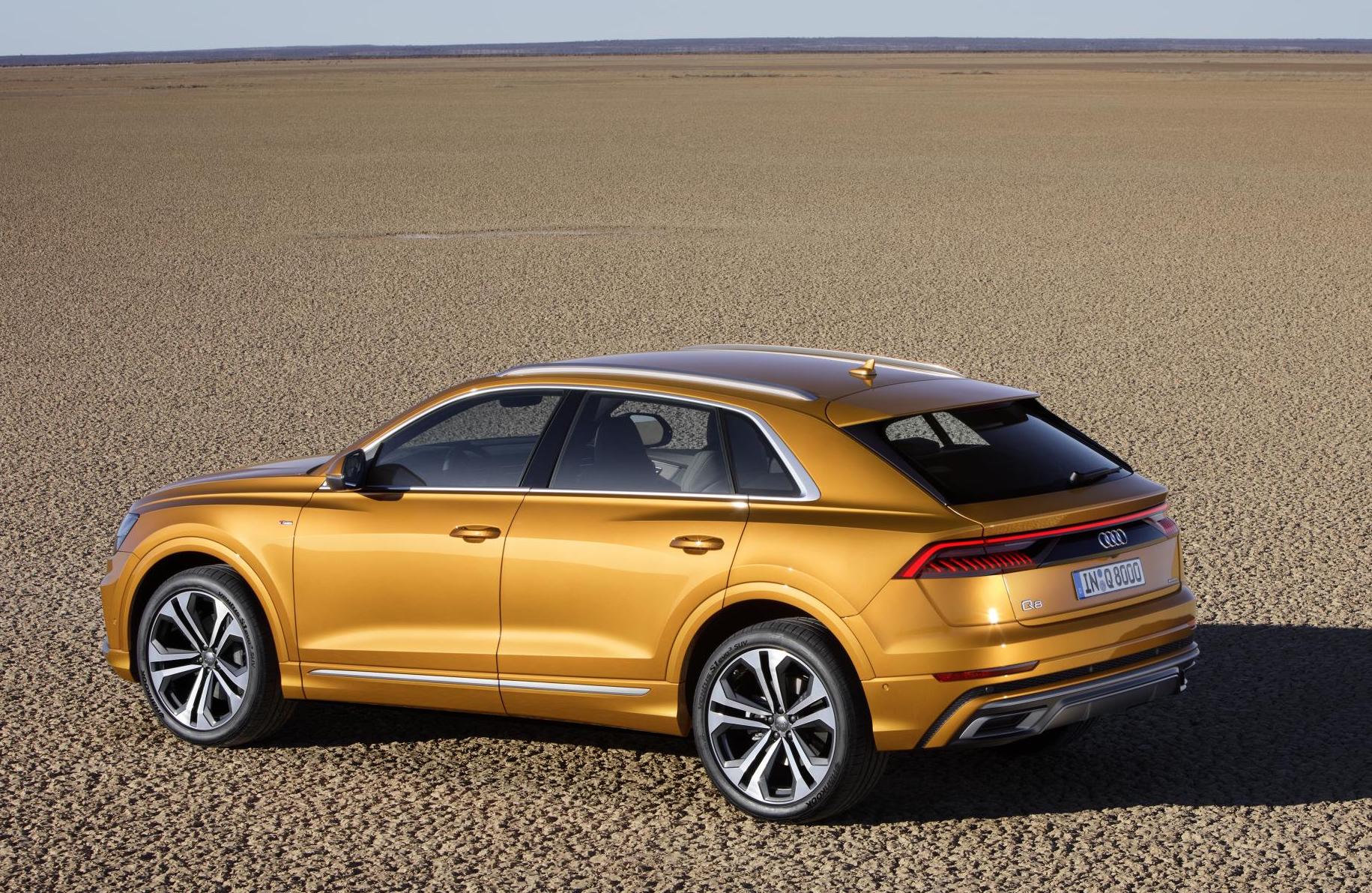 Audi Q8 officially revealed, debuts with mild hybrid 3.0 ...