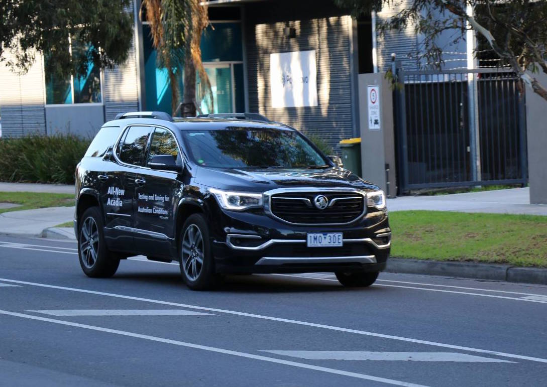 Holden Acadia testing commences in Australia, on sale late-2018