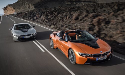 2018 BMW i8 Roadster & Coupe LCI update now on sale in Australia