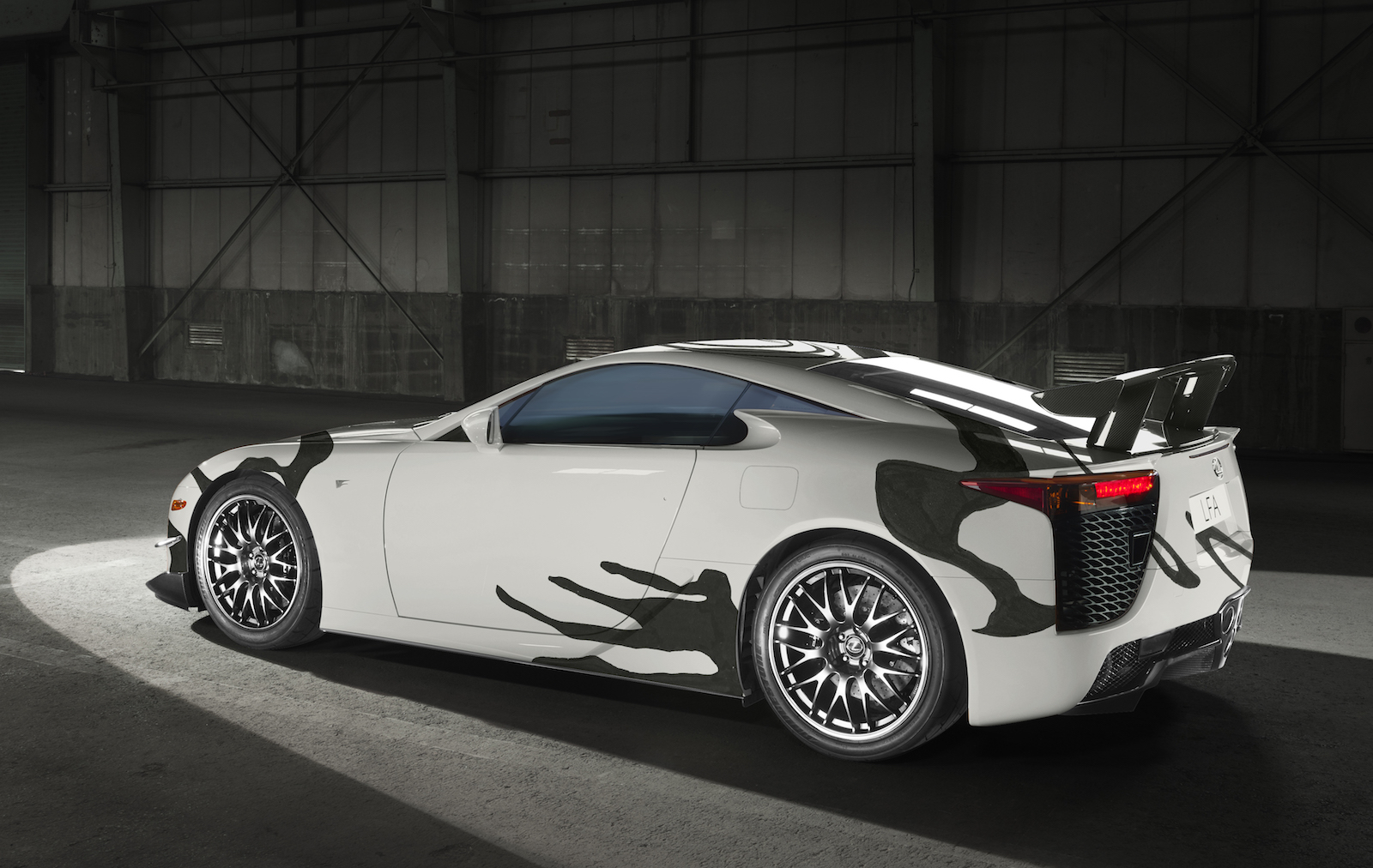 Lexus Lfa Art Car Created To Celebrate 10th Anniversary Of F Brand