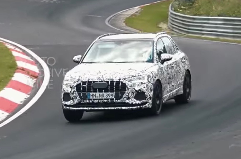 2019 Audi RS Q3 & SQ3 spotted at Nurburgring, sound great (video)
