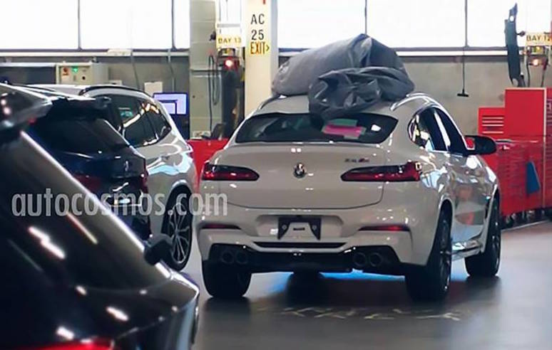 BMW X4 M spotted in clear view, to feature M3 engine