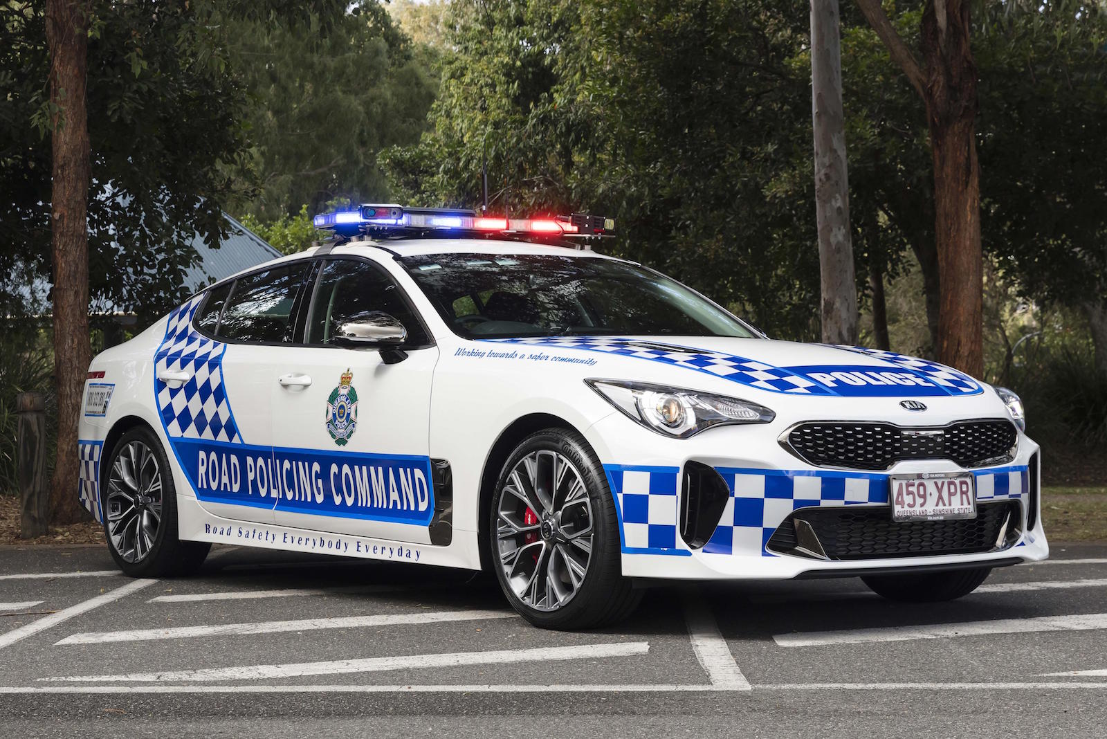 Kia Stinger police cars confirmed for Queensland force