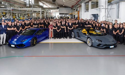 Lamborghini Aventador production hits 8000, Huracan hits 11,000