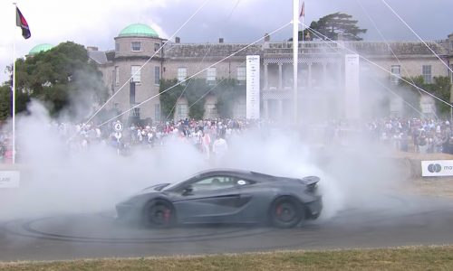 McLaren 600LT debuts at Goodwood Festival (video)