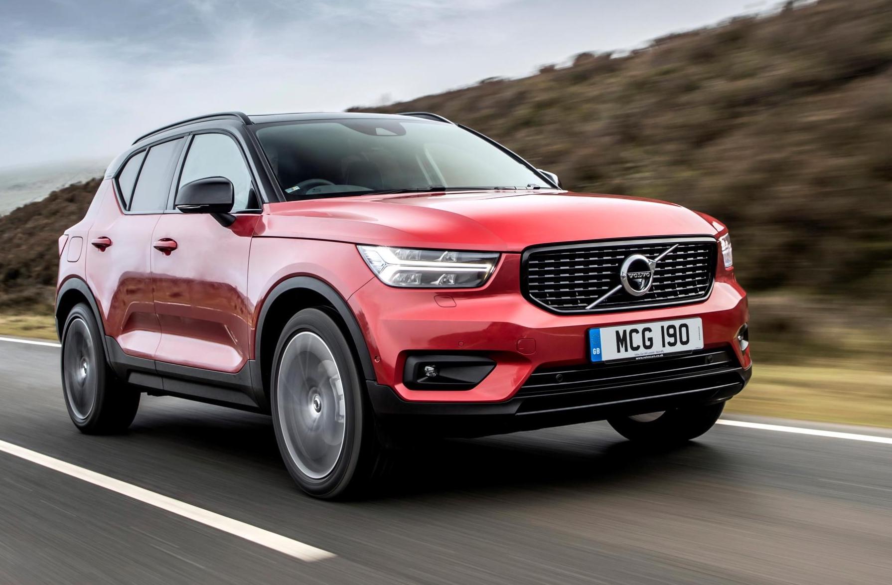 Image result for Volvo XC40 red