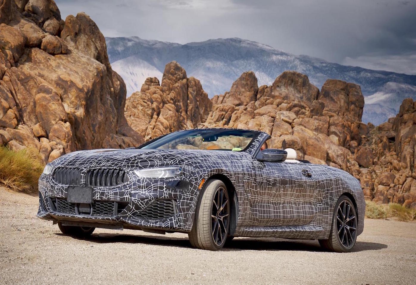 New BMW 8 Series convertible undergoes extreme hot weather testing