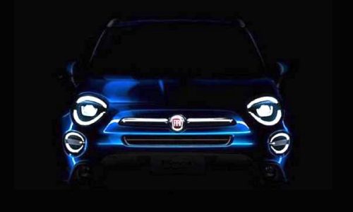 2019 Fiat 500X previewed, gets smart new LED headlights