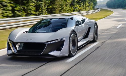 Audi unveils futuristic PB18 e-tron electric concept