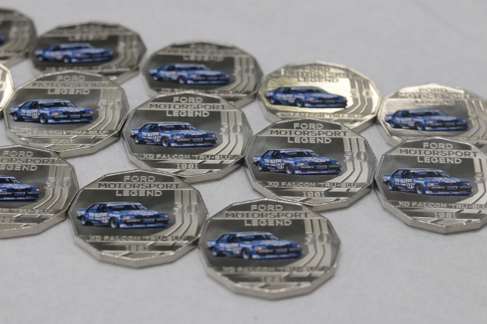Australian Mint announces Ford & Holden 50c coins, limited edition