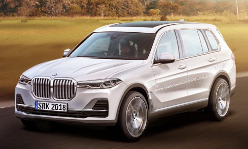 BMW X7 rendering surfaces, potentially accurate representation