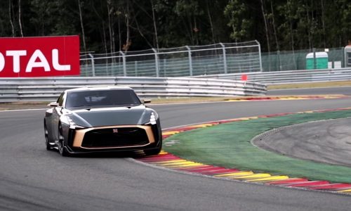 Italdesign Nissan GT-R50 hits the track for first time (video)