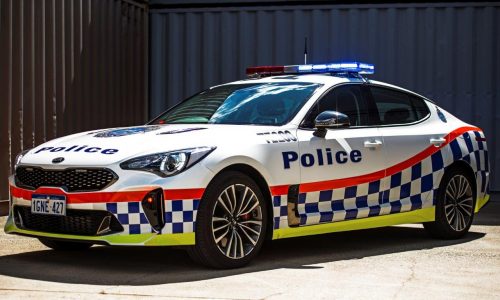 Kia Stinger police cars confirmed for Western Australia