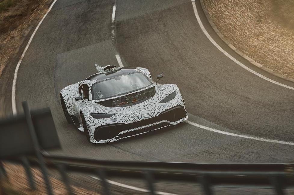 Mercedes-AMG Project ONE prototype testing continues
