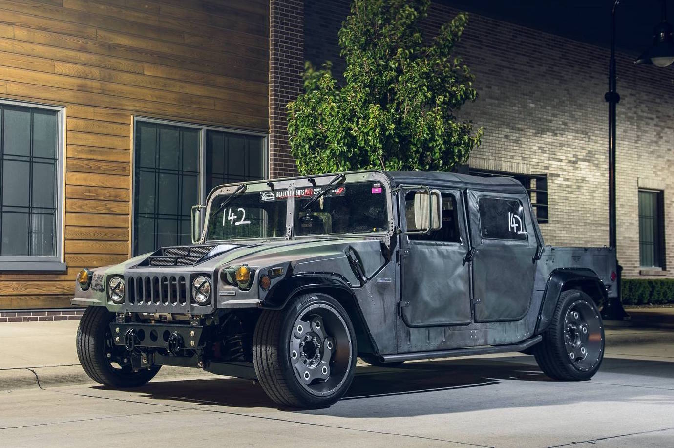 Mil-Spec Hummer H1 is ready for the track… wait, what?