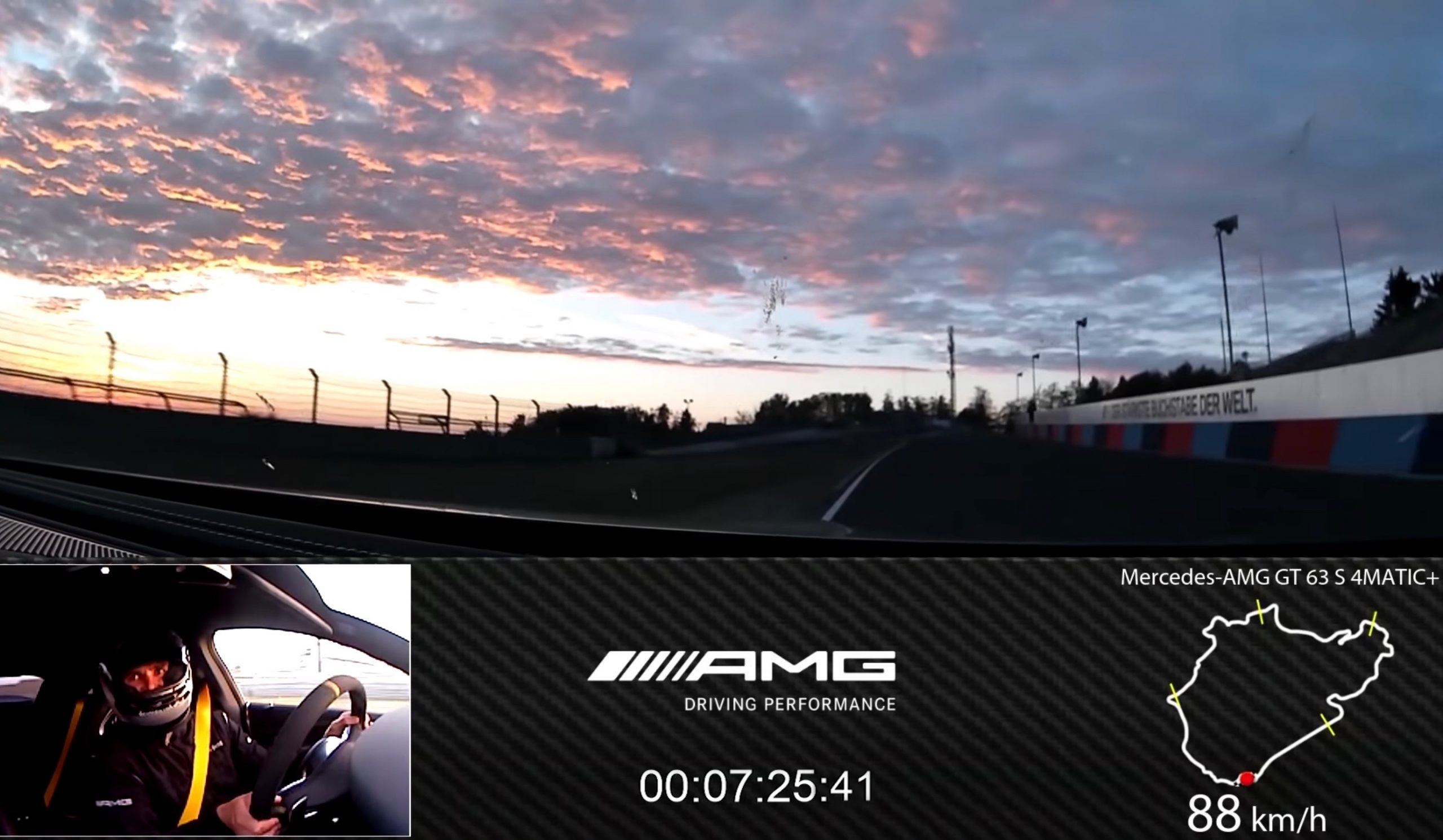 Mercedes-AMG GT 63 S claims Nurburgring lap record (video)